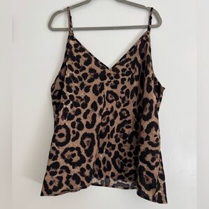 Leopard Print Women's Camisole Top